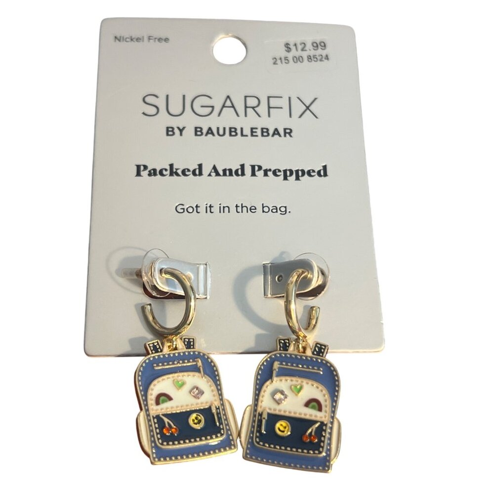 Sugarfix By Baublebar Earrings Packed and Prepped Got It In Bag Bookbag Dangles